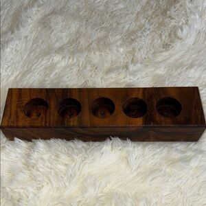 Wooden Essential Oil Holder
